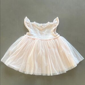 First Impressions Baby Pink Knit Dress